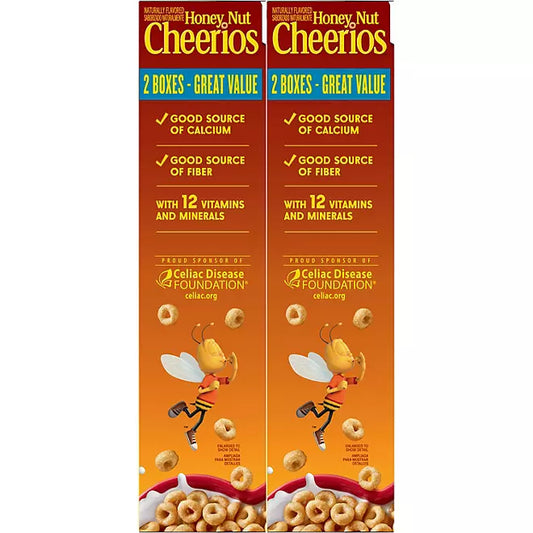Honey Nut Cheerios Cereal – 48 oz