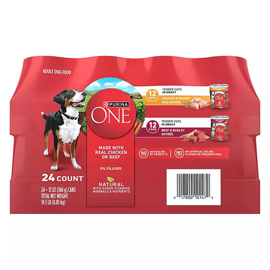Purina ONE Wet Dog Food Variety Pack