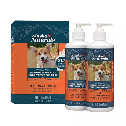 Alaska Naturals Salmon Oil for Dogs & Cats