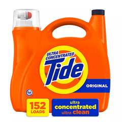 Tide Liquid Laundry Detergent, Original, 152 Loads, 170 fl. oz.