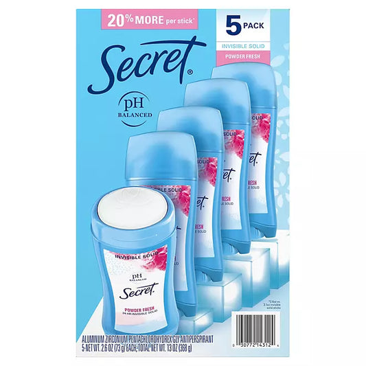 Secret Invisible Solid Antiperspirant & Deodorant