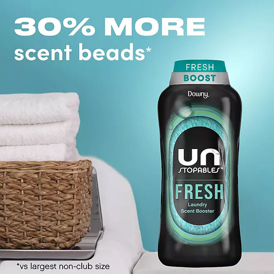 Downy Unstopables In-Wash Laundry Scent Booster Beads, Fresh
