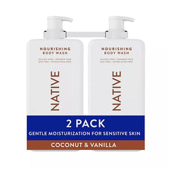 "Native Nourishing Body Wash – Coconut & Vanilla