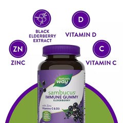 Nature’s Way Sambucus Elderberry Gummies, 120 ct.
