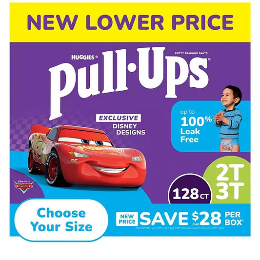 Huggies Pull-Ups Training Pants for Boys (Sizes 2T–6T):