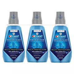 Crest Pro-Health Advantage Multi-Protection Mouthwash, Smooth Mint, 33.8 fl. oz., 3 pk