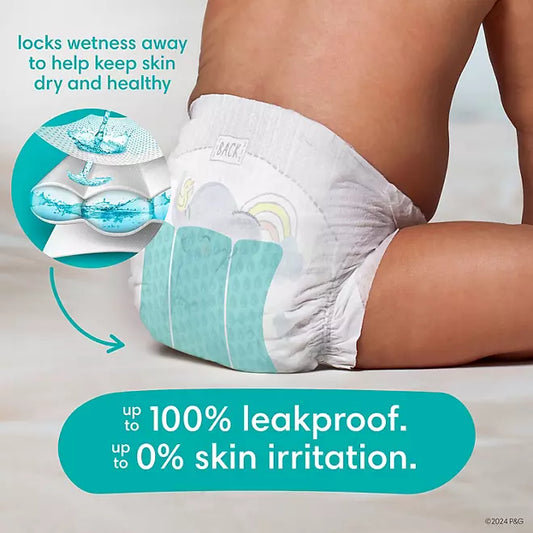 Pampers Swaddlers Diapers, Sizes Newborn–8