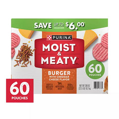 Purina Moist & Meaty Burger Dog Food
