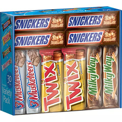Mars Full-Size Chocolate Candy Bars Variety Pack