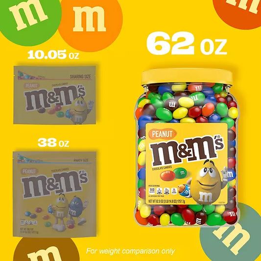 M&M’S Peanut Milk Chocolate Candy