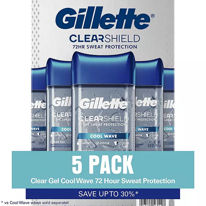 Gillette Cool Wave Clear Gel
