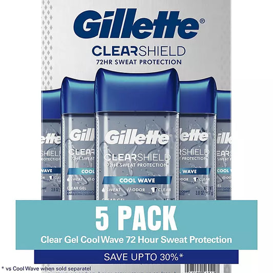 Gillette Cool Wave Clear Gel
