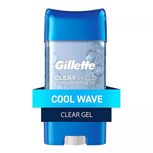 Gillette Cool Wave Clear Gel Antiperspirant & Deodorant for Men