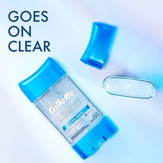 Gillette Cool Wave Clear Gel Antiperspirant & Deodorant for Men