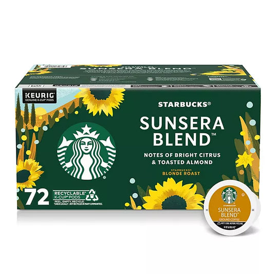 Starbucks Sunsera Blend Blonde Roast K-Cup Pods