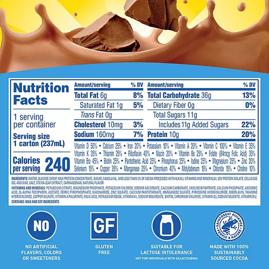 Carnation Breakfast Drink – Chocolate – 8 oz (24 ct)
