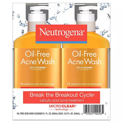 Neutrogena Oil-Free Acne Face Wash"
