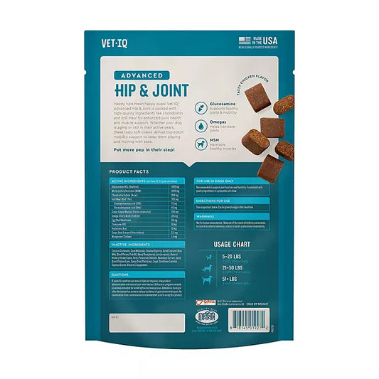 VETIQ Advanced Hip & Joint Dog Soft Chews