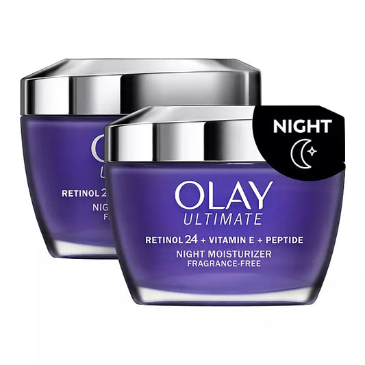 "Olay Ultimate Night Moisturizer"