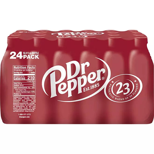 Dr Pepper Soda – 16.9