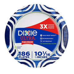 Dixie Ultra Heavyweight Dinner Paper Plates,
