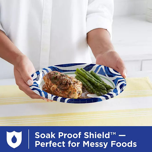 Dixie Ultra Heavyweight Dinner Paper Plates,