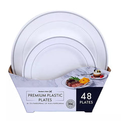 Member's Mark Premium Plastic Heavyweight Plates, Combo Pack