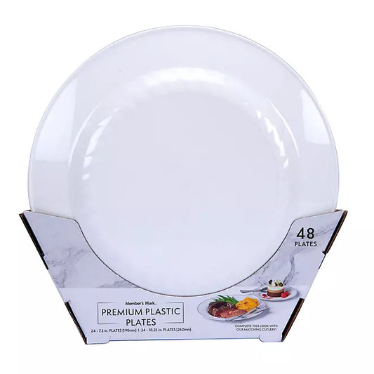 Member's Mark Premium Plastic Heavyweight Plates, Combo Pack