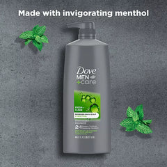 Dove Men Care Fresh & Clean 2-in-1 Shampoo + Conditioner