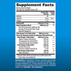 Member’s Mark Omega 3-6-9 Softgels, 325 ct.
