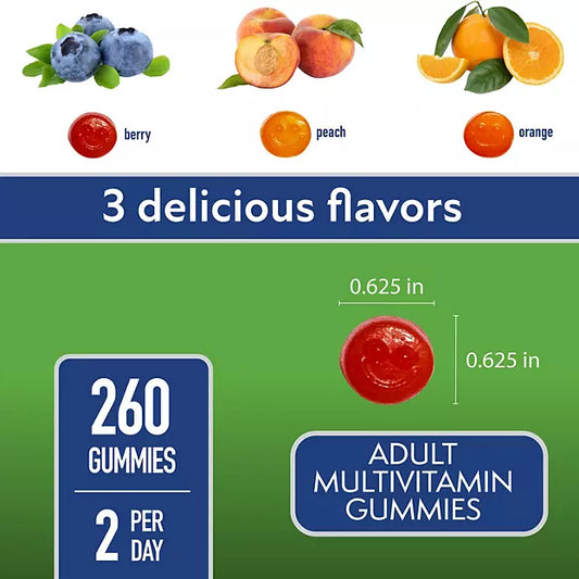 Member's Mark Adult Multivitamin Gummies – 260 ct