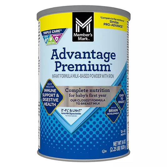 Locked Value Member's Mark, Advantage Premium, Infant Formula, Choose Size