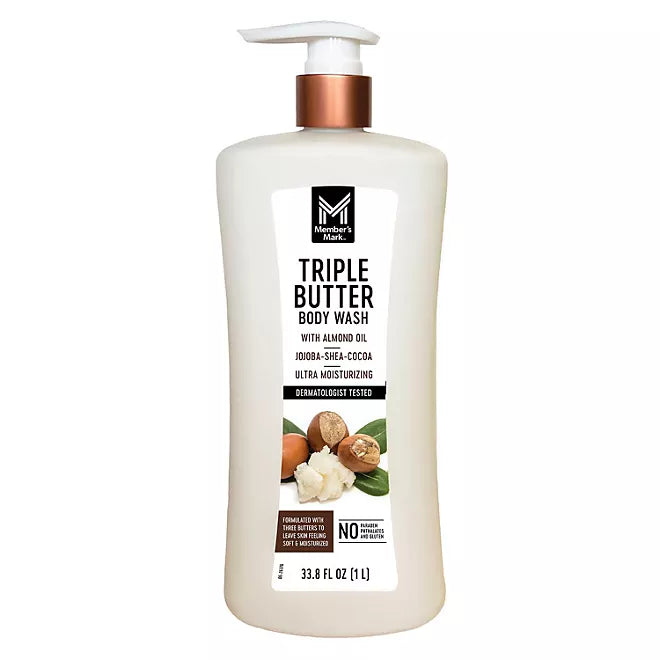 "Member's Mark Triple Butter Body Wash