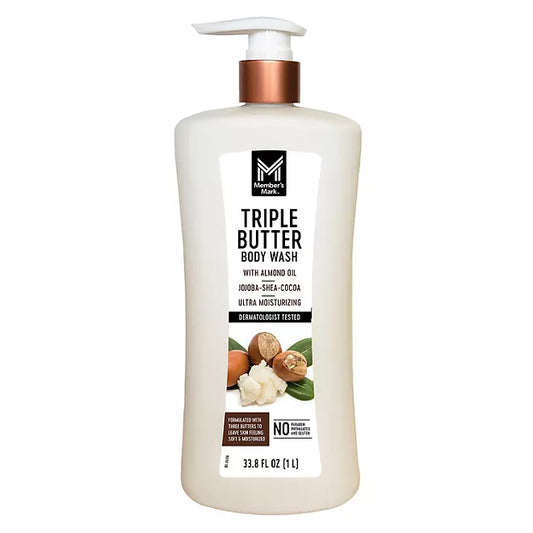 "Member's Mark Triple Butter Body Wash