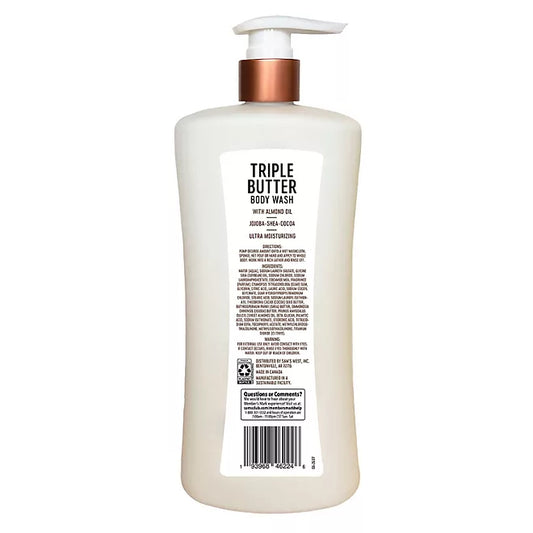 "Member's Mark Triple Butter Body Wash
