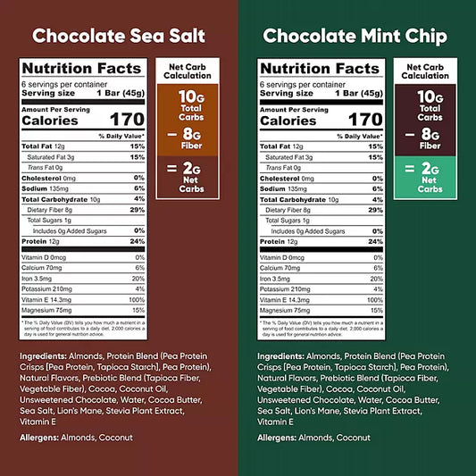 IQBAR Plant Protein Bar Variety Pack