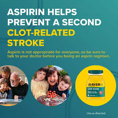 Bayer Low Dose Aspirin Pain Reliever Tablets, 81 mg., 400 ct.