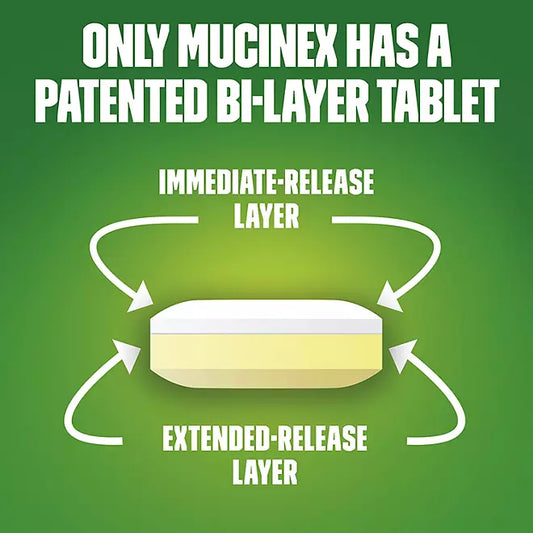 Mucinex DM 12-Hour Maximum Strength Mucus Relief Tablets, 56 ct.