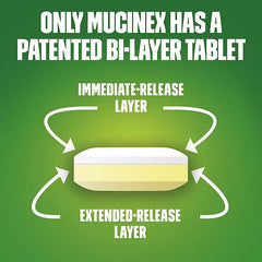 Mucinex DM 12-Hour Maximum Strength Mucus Relief Tablets, 56 ct.