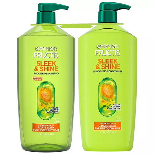 Garnier Fructis Sleek & Shine Shampoo & Conditioner