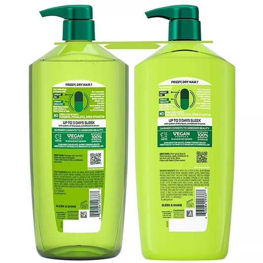Garnier Fructis Sleek & Shine Shampoo & Conditioner