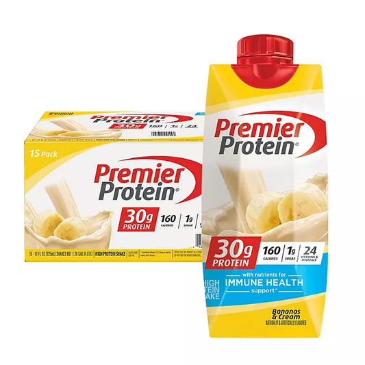 Premier Protein – Bananas & Cream – 30g (15 ct)