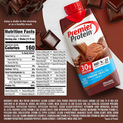 Premier Protein 30g Shake – Chocolate (15 ct)