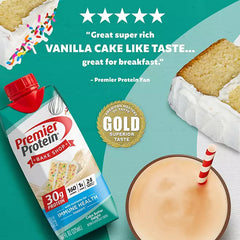 Premier Protein – Cake Batter Delight – 30g (15 ct)