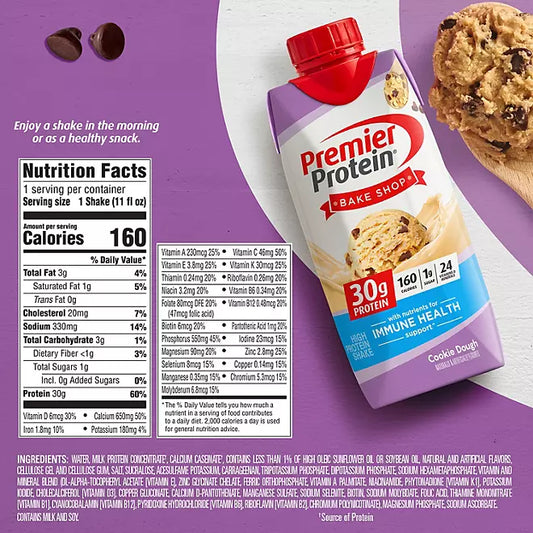 Premier Protein – Cookie Dough – 30g (15 ct)