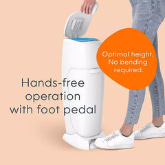 Diaper Genie Complete Gift Set – Includes Diaper Pail, 8 Refill Bags, 1 Carbon Filter