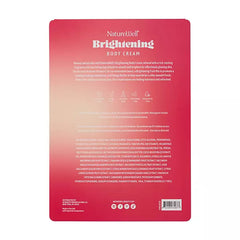 NatureWell Brightening Body Cream"