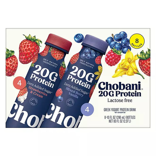 Chobani High‑Protein Greek Yogurt Drink Variety Pack –