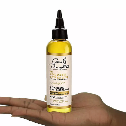 Carol's Daughter Goddess Strength 7 Oil Scalp and Hair Oil Kit