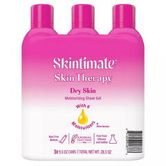 Skintimate Skin Therapy Dry Skin Shave Gel. 9.5 oz., 3 pk